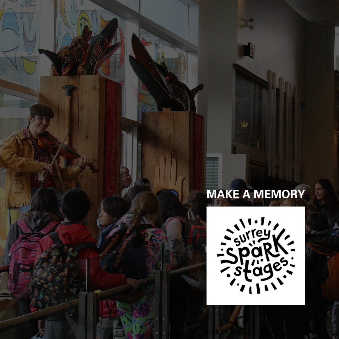 Surrey SPARK Stages Make a Memory program makes it possible for students to experience live performing arts. Last year, Surrey businesses provided 1,000 kids with a memorable day at the theatre! ow.ly/GQtj50Q92og