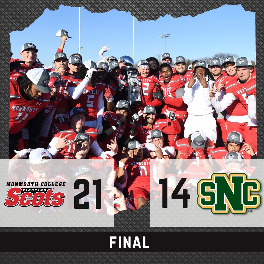 @RollScotsFB fought their way back to claim the Lakefront Bowl Championship for the second year in a row with a final score of 21-14 against @SNCfootball #d3fb