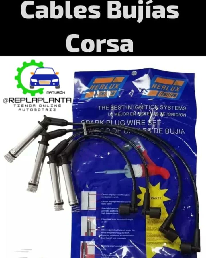 replaplanta's tweet photo. Cables Bujías Corsa Palio 1.8 Marca Herko #Maturin #Monagas #Binance #paypal https://t.co/77bqwKoFTs