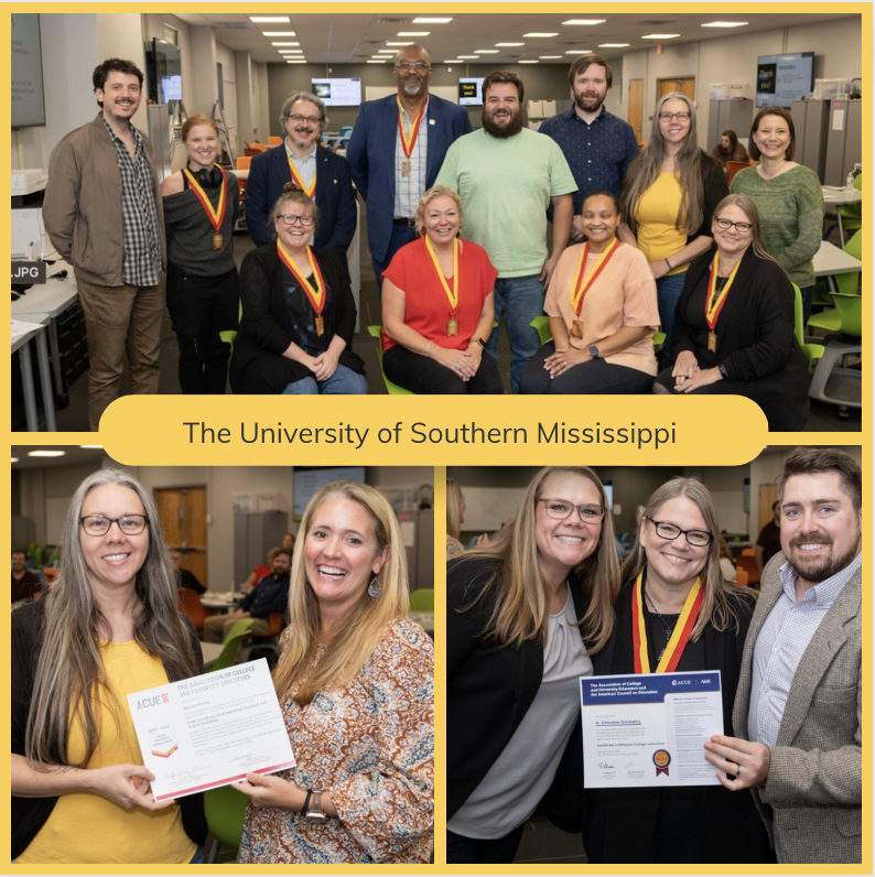 This fall, I completed my Certificate in Effective College Instruction. As a result, yesterday, I was conferred the USM designation of ACUE Distinguished Teaching Scholar. #lifelonglearner #usmmatl #matlusm #smttt #tesol #tesolcertificate