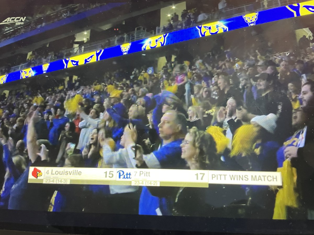 Yessssss!!!!  Hail to <a href="/Pitt_VB/">Pitt Volleyball</a>