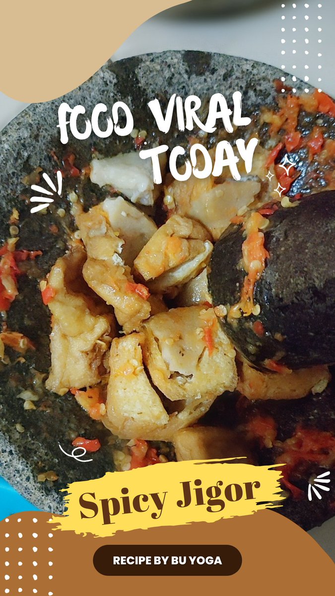 CandyqueenMaria's tweet photo. Krna kepo pengen nyobain yg lagi Viral,Tahu Jigor resep nya bu,Yoga tp berhubung krna jauh jdi akhirnya buat sndiri deh ehehe,
Yg suka pedes, asin,Gurih Wajib buat Dan recook ini tuh enak nagih Kya tahu bakso gprek,
#jigor #tahubaso #food #indonesianstreetfood #yu #resepbuyoga https://t.co/xqi5EuUoYc