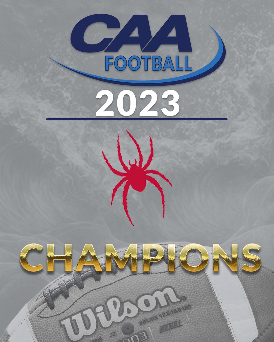🏆 @Spiders_FB are 2023 #CAAFB Champions!