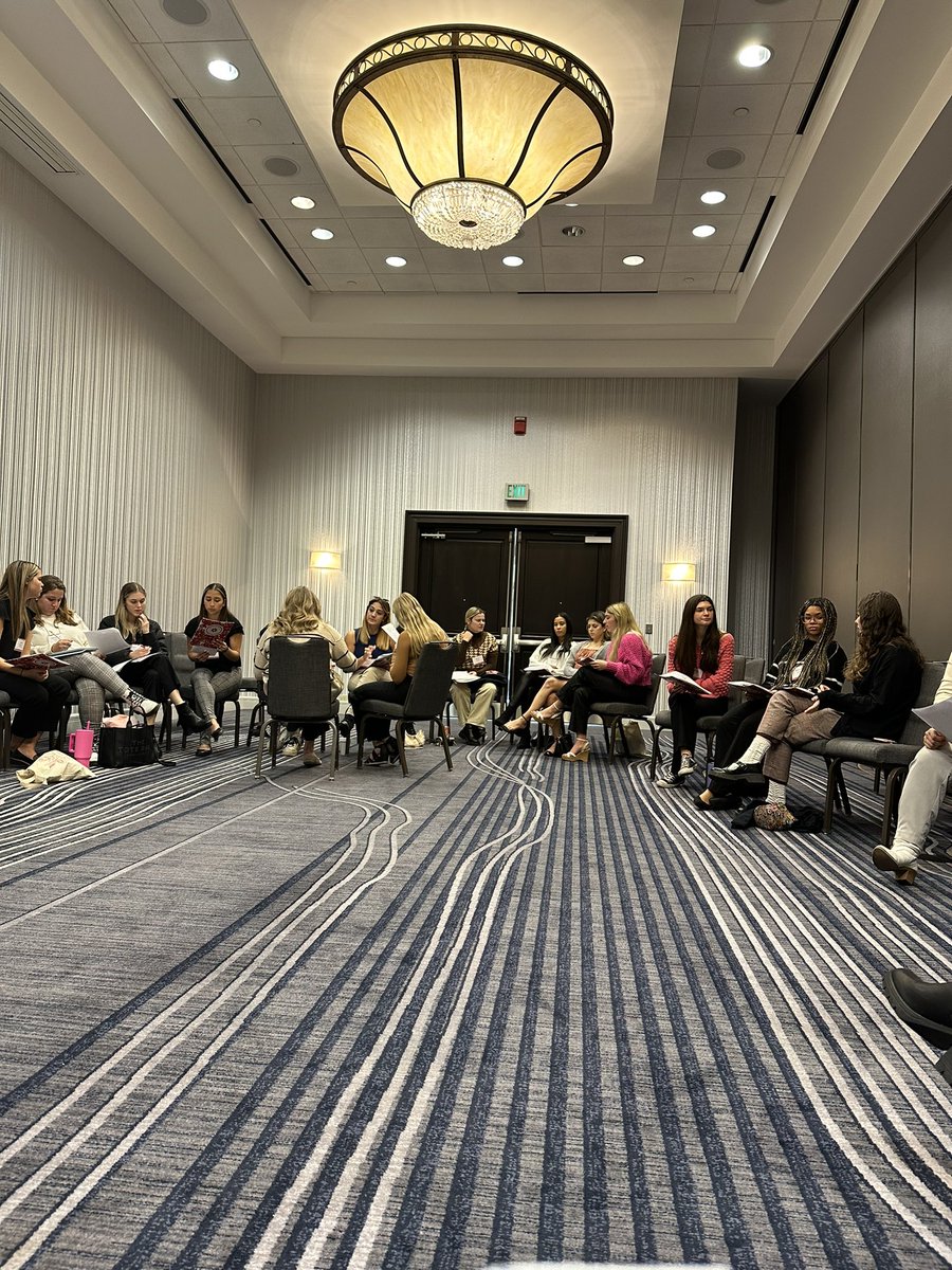 I was in front of a conference room today instead of a classroom. I really enjoyed facilitating two sessions at Alpha Sigma Alpha’s Academy. I got to meet and work with collegiate members from NJ, PA, VA, MD, NY, and DE!