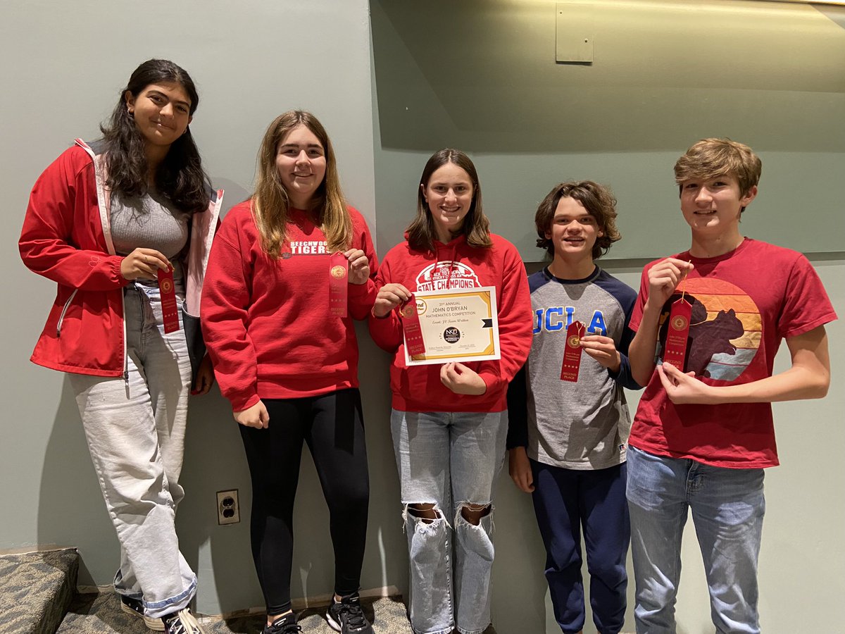 Beechwood HS Mu Alpha Theta tweet media