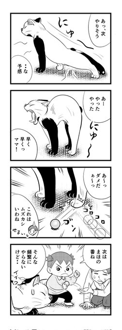 トホホな時間に (-ω-;)
苦しまぎれ4コマー
寝まーす
おやすみなさいー  (‾q‾)zzz 