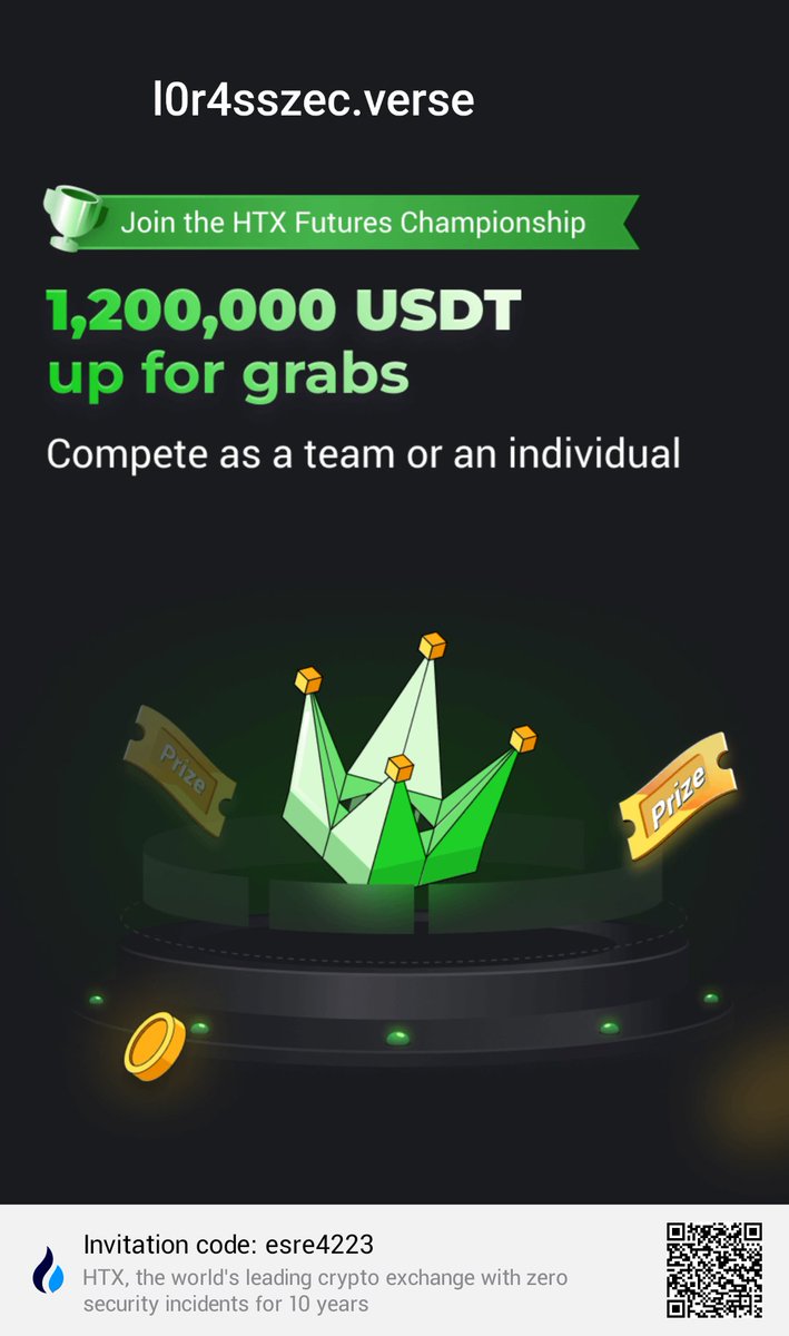 DagOfficial4's tweet photo. Join the HTX Futures Championship now to share a prize pool of up to 1.2 million USDT! Compete in either the Team Challenge or the Individual Challenge and seize the opportunity to win amazing rewards!
https://t.co/sDem8DOilG https://t.co/U6Anj2OfgO