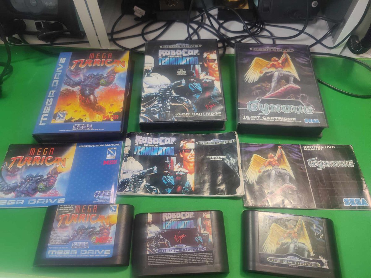 TzibuTwitch's tweet photo. Well here is stuff that I unboxed today 18.11.2023
1/2
#tzibu #twitchaffiliate #twitchtv #twitchgamer #gaming #retro #retrogames #twitch #retrogamer #unboxing #sega #megaturrican #megajet #famicom #pcfx #garfield #fmmarty #nec https://t.co/RitejHrmHq