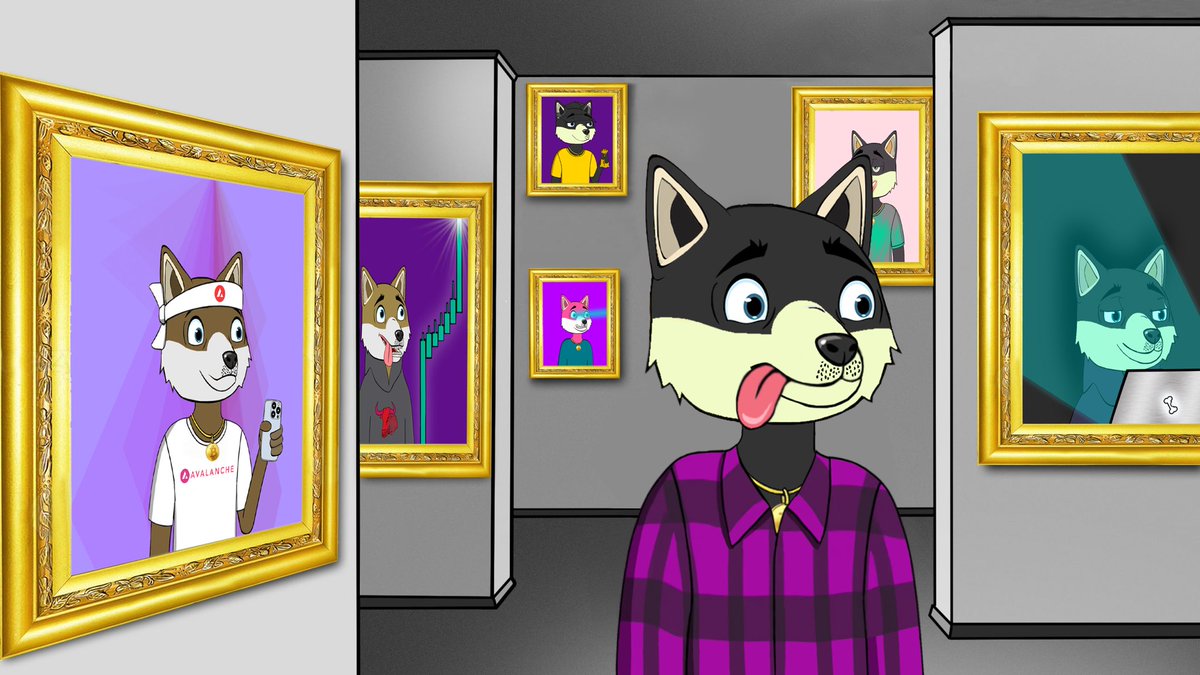 Silblueberry's tweet photo. #dupdogs
#art #NFT https://t.co/cMPxB90dMv