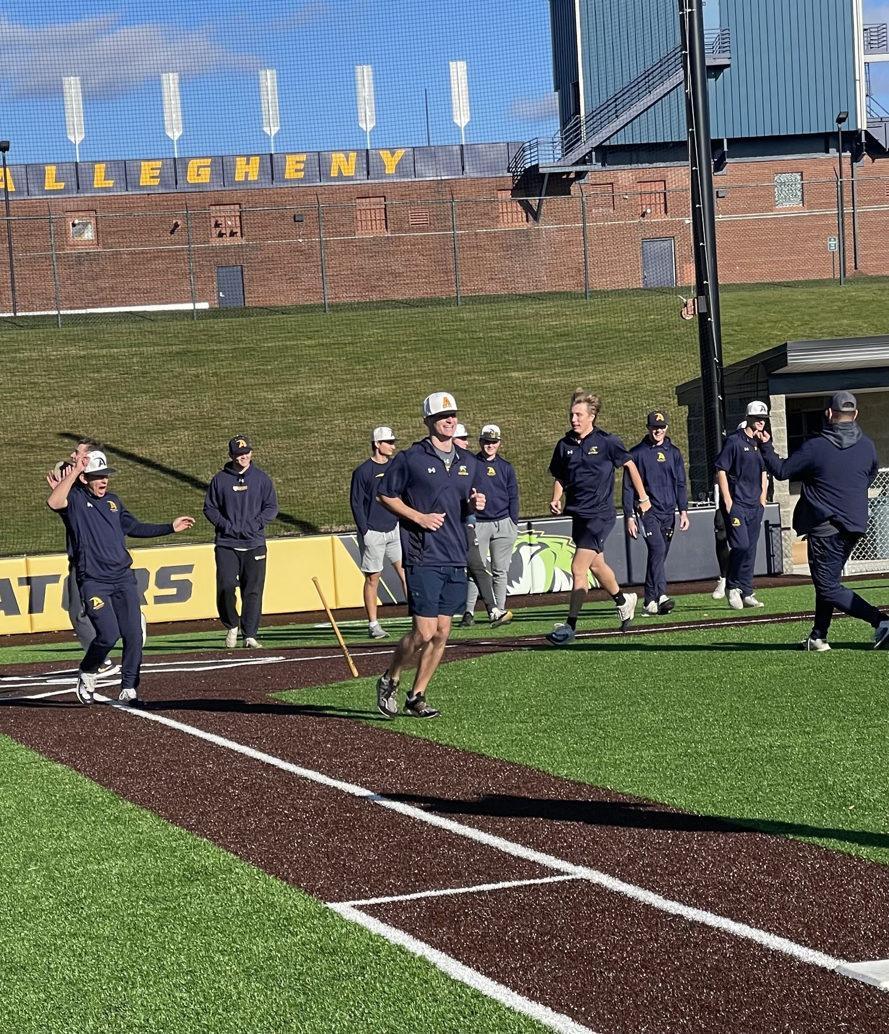 The New Navy drip. 🔥👀 - Allegheny College Baseball