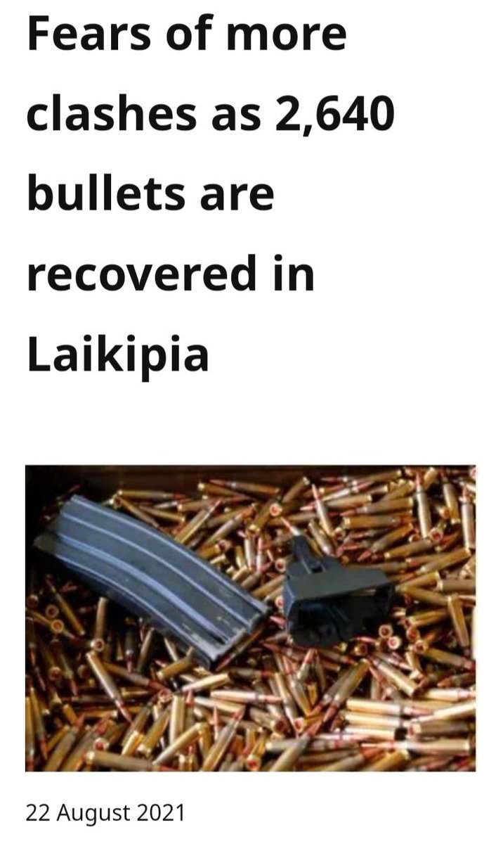 AssegaiConsult's tweet photo. KILLER SQUAD TARGETS ROGUE GANG OF GSU OFFICERS SELLING GOVERNMENT BULLETS

Nation Media Group
People Daily
September 2021

Had Inspector David Opiyo driven a little longer on the day he was arrested, the General Service Unit (GSU) senior officer who was charged on Thursday for unauthorised possession of government ammunition may not have been alive for his trial.

The inspector, who last Tuesday reported at the Ruai Police Station that he had been abducted before being placed under arrest, had just left the GSU Training School in Utawala, Nairobi at 12pm, before he suddenly realised that he was being followed.

On the back seat of his car – a brown Mitsubishi Lancer registration number KAT 887G that he had borrowed from a friend to use for an errand – were 2,040 7.62×39 millimetre bullets, which are mostly used by high calibre rifles like AK 47s packed in 34 carton boxes.

Whether someone tipped Inspector Opiyo or his instincts told him he was being followed will be known in the coming days as investigators go for the people he was talking to after a forensic analysis of his two phones is completed.

For now what is clear is that someone was after his life. After driving for about 3km, the inspector abandoned the car at a garage along the road, boarded another vehicle and immediately escaped from the scene.

A few moments later, another white car arrived at the garage and an armed man stepped out and sprayed bullets on the driver’s side.

Glass windows shattered

“Crime personnel visited the scene and established that the motor vehicle KAT 887G had 20 bullet holes on the right rear door with glass windows shattered with some bullets having exited through the windscreen,” a police report would later say.

Although the Nation cannot discuss the merits and demerits of Inspector Opiyo’s case since he has already been charged, the events preceding his attempted assassination have lifted the lid on an underground ammunition sales racket involving rogue officers in one of Kenya’s most elite security force.

GSU OFFICERS IN BULLET SMUGGLING RING

The racket, which has been smuggling thousands of bullets out of GSU training camps and into the hands of criminals, is now believed by those in security circles to be fuelling the insecurity currently being witnessed in Laikipia, Baringo and West Pokot.

Hot on the heels of these rogue officers is a clandestine squad whose job is to hunt down, detain arbitrarily or execute whoever is discovered to be involved in the mass stealing and sale of government bullets to bandits.

And at the centre of this racket are a number of politicians from the troubled northern regions who are buying the bullets in large quantities and passing them to their communities so that they can arm themselves for self-defence, carrying out cattle raids or to simply perpetuate violence.

ISIOLO MP

While we are not at liberty to give names of the specific politicians since they are still being investigated for their roles in this deadly scandal, an MP from Isiolo who intelligence sources say was the customer of the 2,040 bullets seized last week in Utawala and a former MP from Laikipia are being probed.

GSU LIVE AMMUNITION TRAINING 

Ironically, the GSU, a paramilitary wing of the National Police Service, is usually the last resort whenever there is a serious security issue like a protest, a terror attack, cattle rustling or clashes between communities due to the high-level training its officers go through.

These trainings, which include spending several days in shooting ranges, involve shooting thousands of rounds of live ammunition.

 The AK47, which is the standard infantry weapon for Kenya’s security agencies, carries a maximum of 30 bullets in its magazine but insiders say one officer can be given up to 300 rounds per training session.

“Officers are supposed to account for all bullets spent at the end of each training session and they sign a sheet stating the number of rounds that they received and how many are remaining,” an insider told us.

“These records are then forwarded to those in-charge of armouries for recordkeeping and to help in future planning,” said the insider.

However, because of the bureaucracy involved when requesting for new ammunition which could affect training plans, some of the officers in-charge of the training ranges hold on to some of the bullets left after the sessions.

In order to achieve this, officers are told to overstate the number of bullets that they have spent during a particular session so that the balance can remain for the next team to use in case there is a delay in getting a new cache of ammunition.

While this practice has been there for a long time and has never raised any eyebrows in the past, some of these unaccounted for bullets are finding their way to gangs, robbers and bandits who are causing havoc.

Additionally, the armouries of GSU camps across the country are heavily stocked with ammunition due to the nature of the work the officers do that require them to have several rounds of bullets with them whenever they are sent on assignment.

These armouries are strictly controlled and have senior officers who are in-charge of them. How bullets still manage to get out of such a system and in large numbers before being sold to third parties without anyone noticing is the big question.

LARGE AMMUNITION CACHES 

Since January, police have found 12,094 bullets in large caches while in the wrong hands. Three weeks ago, a group of rangers from the West Gate Conservancy in Laikipia recovered a cache of 2,640 bullets from two herders.

On June 2, eight guns and 177 rounds of ammunition were recovered by the police in Kitale from the house of a police officer attached to the Judiciary.

Two weeks after the stunning recovery, a Chinese national, Dang Pengfei, was arrested in Mwingi, Nairobi. He had in his possession five guns and 205 bullets. Among the recovered firearms was one rifle.

A month before the arrest of Mr Pengfei, a caretaker in Nairobi’s Lucky Summer estate was shocked on May 4, when he stumbled upon an abandoned sack stashed with 478 bullets.

 Francis Baraza, the caretaker of rental houses owned by Hojan Investments, said he was routinely clearing the backyard at around 4pm when he saw the sack. Police said the items in the sack were 18 rounds of .38 special bullets, seven rounds of 9mm tracer bullets, 414 rounds of 97.62mm blanks, one expended round of 7.62 blanks, nine rounds of live 7.62 special bullets and 30 rounds of live 9mm bullets.

On April 14, detectives from the Directorate of Criminal Investigations (DCI) raided a house in Dagoretti where they recovered powerful firearms including an M4 sniper, four pistols and a close quarter Uzi automatic sub machine gun, capable of firing over 600 rounds per minute. Also in the cache were 3,700 rounds of ammunition.

Two weeks before this shocking discovery, three suspects were arrested in Garrisa transporting eight rifles and 2,104 bullets after a four hour chase by the police.

KILLER SQUAD TRACKING GSU OFFICERS

What is equally worrying is that the same GSU which is accused of supplying ammunition to bandits is also experiencing a surge in murders of officers who work in its armouries.

Three GSU officers, two in active service and one former servicemen, have been killed in a span of two months in unclear circumstances. 

An extra two officers have been abducted and are yet to be found.

Corporal Joseph Maghanga 

On August 21, security officers recovered 2,640 rounds of ammunition, believed to be from Embakasi Training School, from a group of herders in the ongoing Laikipia operations.

Two days later, an instructor based at the school was killed in unclear circumstances 

The body of Corporal Joseph Maghanga was found at a quarry opposite Triple O’s Restaurant.

The body had a deep cut on the forehead. Police also recovered two mobile phones; one had several missed calls.

Inspector Ibrahim Bonaya

On July 30, another long serving GSU training school officer, Inspector Ibrahim Bonaya, was shot dead by gunmen on the Mombasa-Nairobi highway at Kyumbi.

The officer had been transferred to Masii police station in Mwala sub-county.

He was killed together with a friend he was travelling with, according to Machakos County Commissioner John Ondego.

“It is said our officer and two other men whom we have not identified were coming from Kyumbi where it is said they had gone for lunch.

On their way back, a vehicle which seemed to have been trailing them overtook and a man emerged from it and started shooting at them,” Ondego said.

Sergeant Osman Ahmed Omar Godana

In another incident, Sergeant Osman Ahmed Omar Godana, a former GSU officer, was abducted at around 9pm near Blue Posts Hotel in Thika.

Sgt Godana was driving in the company of his friend Abdi Todi, Todi’s sister in law, and a mother carrying her young child when a black Toyota Wish blocked him with four armed male occupants wearing bullet proof vests.

The matter was reported at Thika police station but his family members were later referred to Gatanga police station in Muranga County, OB No.27/14/9/2021.

Ironically, both the missing officer’s father and friend did not know where he was based. From the GSU, he served at Laisamis police station before he was transferred to another station.

Inspector Joseph Otieno

Inspector Joseph Otieno attached to the GSU headquarters in Ruaraka, Nairobi went missing on Friday, July 9.

Speaking to Standard on phone, Kasarani OCPD Peter Mwanzo said a multi-agency team comprising detectives drawn from DCI, and the GSU have been dispatched to conduct a search for the missing officer.

“Mwanzo said so far they have not been successful but will return to Mwiki area and its surroundings on Tuesday to continue the search.

“We conducted the search around Gituamba farm, Mwiki where the last car track signal was traced,” the lead Mwanzo said.

He said the officers also visited all nearby morgues on Monday, but still, they haven’t been able to locate Otieno.

“We started our search on Friday and went to mortuaries around in case of the death but still we cannot trace him,” said the OCPD.

His wife Caroline Adhiambo and children also joined the search team nearby quarry after detectives said they traced the car to the quarry before being abandoned in Mwiki.
According to a police report, Otieno was last seen on Friday, July 9 when he left home in a hired car never to return.

Adhiambo told the police that her 36-year-old husband’s phone was on until 11:13 pm on Friday.

“His phone signals were last located around Naivas Supermarket in Ruaraka before being switched off,” Adhiambo said in a police report recorded in Kasarani Police Station.
Adhiambo made a missing person report after the car Otieno hired on the fateful day was found abandoned in Mwiki, Kasarani.

“His whereabouts unknown and the car he was using officer was found abandoned in Mwiki, Kasarani,” the occurrence book (OB) report read.
The car was towed to Mwiki Police Station after being found abandoned by the roadside on Friday night

Joseph Nyakaor Chagem

And in January, a GSU officer was arrested in Kikuyu after he alighted at Gitaru from a matatu he had boarded at Afya Centre in Nairobi and told the driver to call him when they arrived in Kitale. 

The rest of the passengers immediately discovered that the officer, who was later identified as Joseph Nyakaor Chagem attached to the GSU training school, had left a black bag.

“Other passengers suspected the behavior of the said passenger thereby advising the driver to hand over the bag to the nearby Nderi Police Post,” said a police report about the incident.

At the station, police officers who opened the bag found it had a sealed metal box which upon opening was found carrying 750 rounds of ammunition.