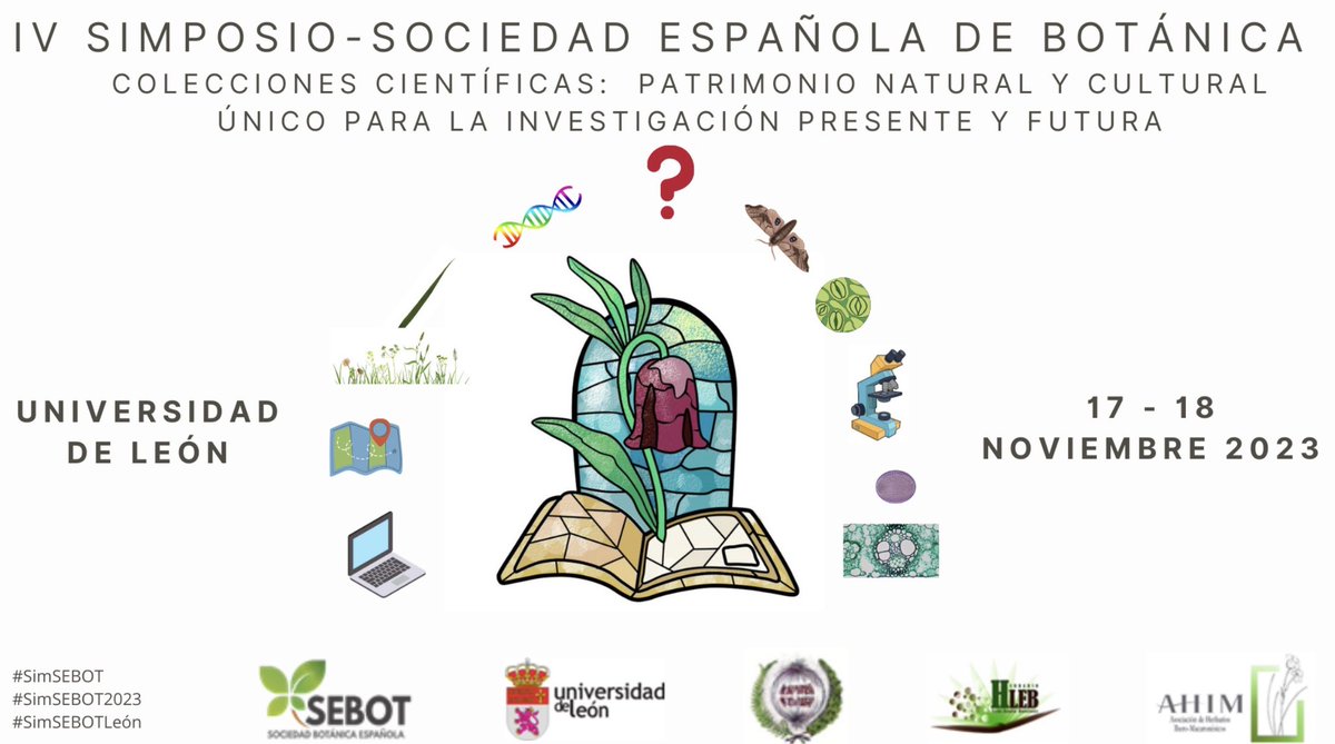 CarmenAcedo's tweet photo. Fantásticas Conferencias  #IVSimSEBOT de muy alto nivel científico

Gran cantera de jóvenes botánic@s 

¡Gracias a participantes, asesores y patrocinadores @OficialSebot @unileon #FCCBA @HerbariumLeb #AHIM 

Un placer presidir #VISimSEBOT con @EstrellaASaiz y @pablomurod https://t.co/rZnF6TKPrS