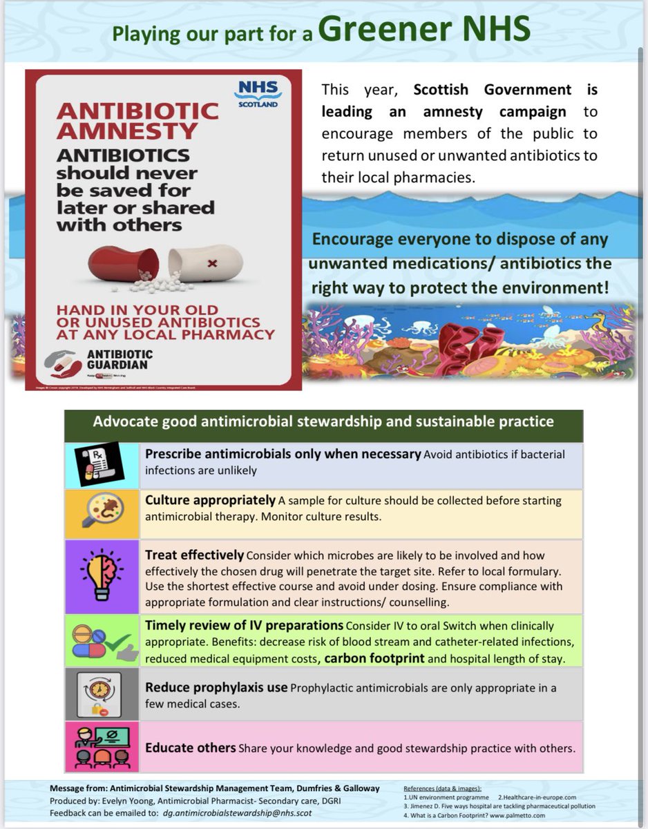 Today marks the start of World Antibiotic Awareness Week #WAAW2023 #AMR #NHS #sapg #nhsdumfriesandgalloway. Fantastic newsletter by our amazing pharmacist Evelyn.  Let’s all do our bit at preventing #AMR together