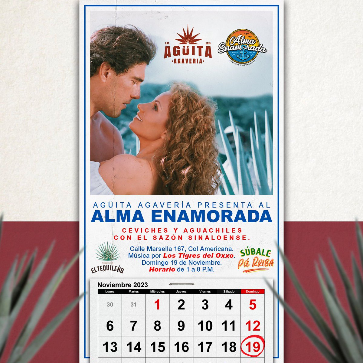 Domingo de aguchiles, ceviches, remedios pa la cruda y en la música los tigres del oxxo