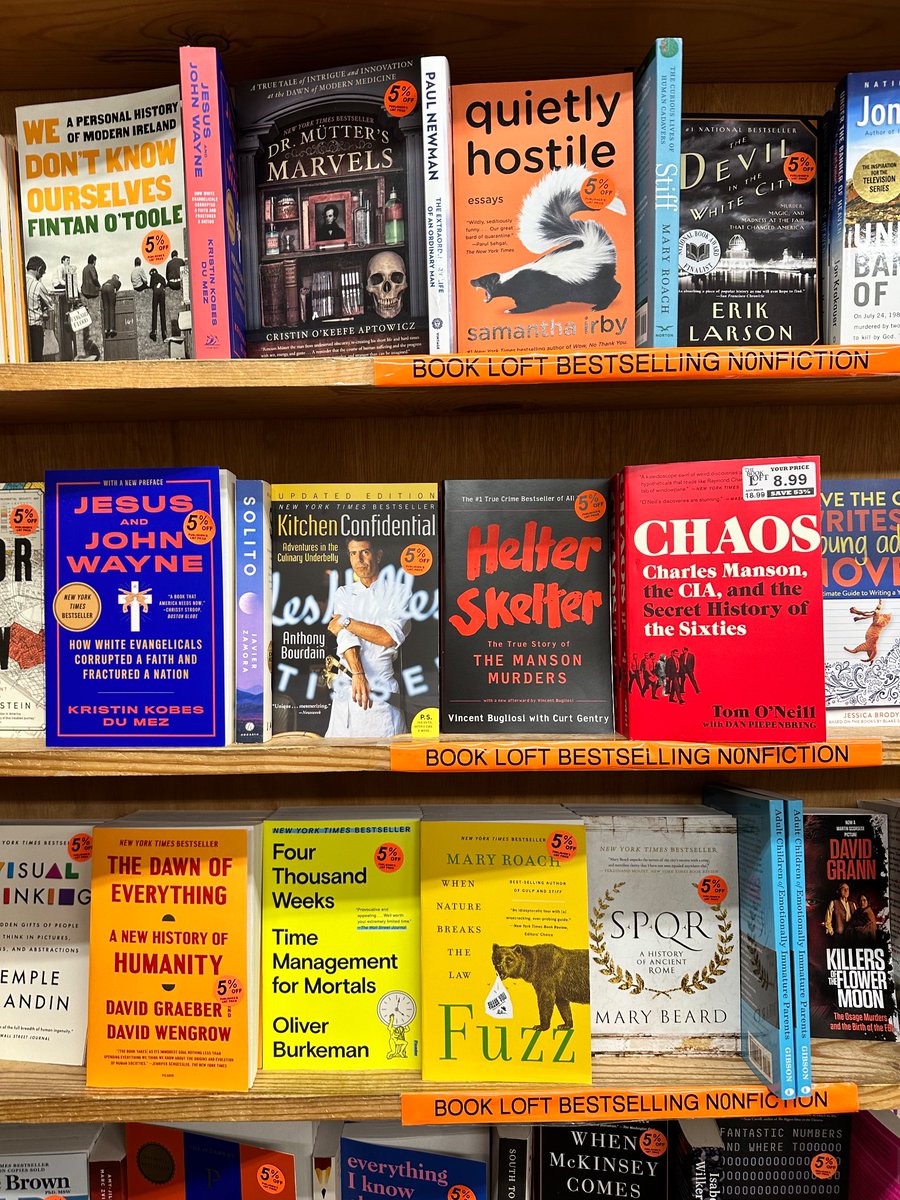 NateBenner's tweet photo. @kkdumez still a best seller at the Book Loft in Columbus. 👏🏻 https://t.co/ogoyZanzBb