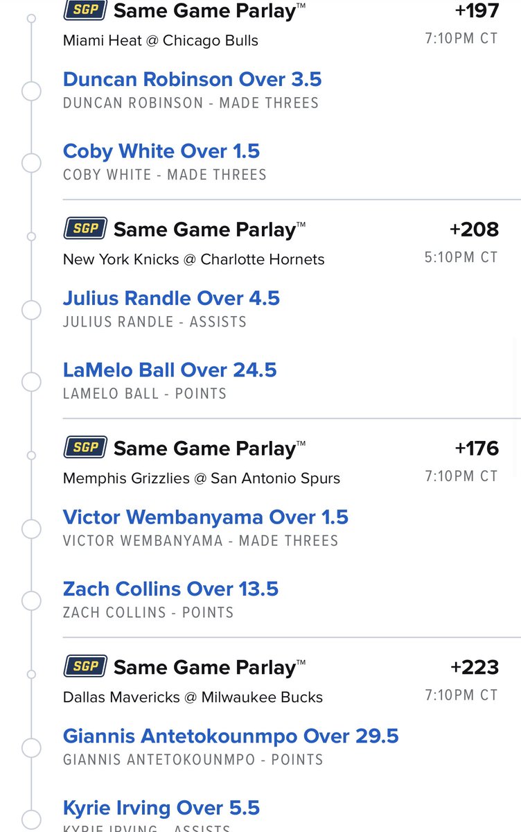 ElevatedSportsN's tweet image. NBA Lotto on a Saturday +8147 🎰 

Lets get pAYED 🤑

All plays ➡️ linktr.ee/ayedwbb