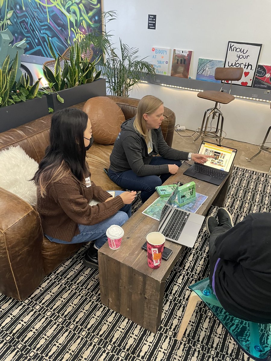 The rain didn’t hold back this fantastic group of <a href="/scratch/">Scratch Team</a> educators from having a great #ScratchEdMeetup today! Thanks so much to <a href="/Somernova02143/">SOMERNOVA</a> for hosting us!