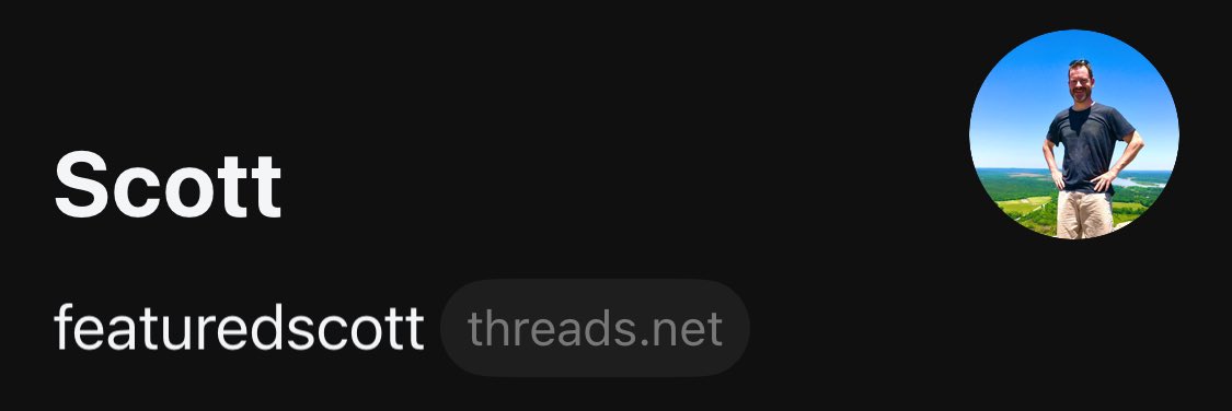 FeaturedScott's tweet photo. Moved to Threads @ featuredscott https://t.co/o6u7iSrIZy