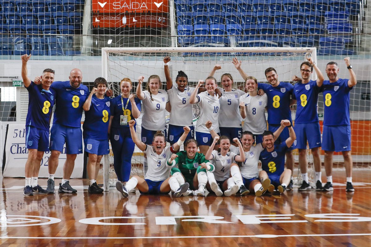 Congratulations to our England Deaf women's team on securing bronze at the World Deaf Futsal Championships! 👏

They beat Germany 1-0 to finish in third place at the tournament in Brazil.