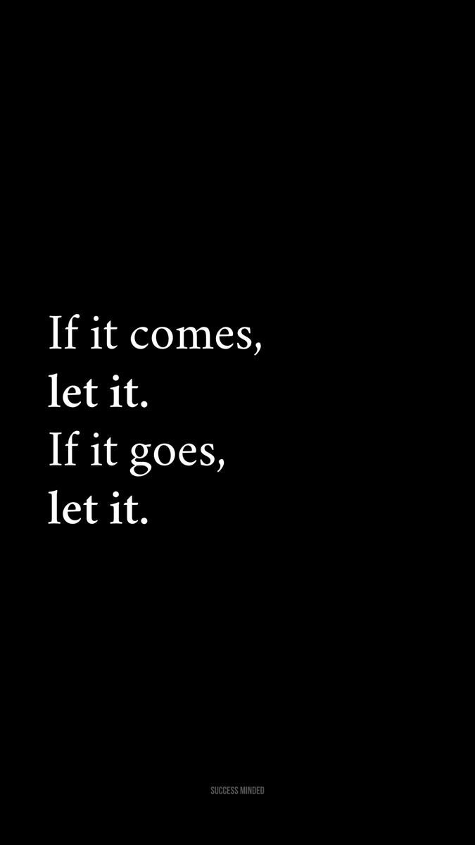 _SuccessMinded_'s tweet photo. Just let it. https://t.co/OqfNAutQC5