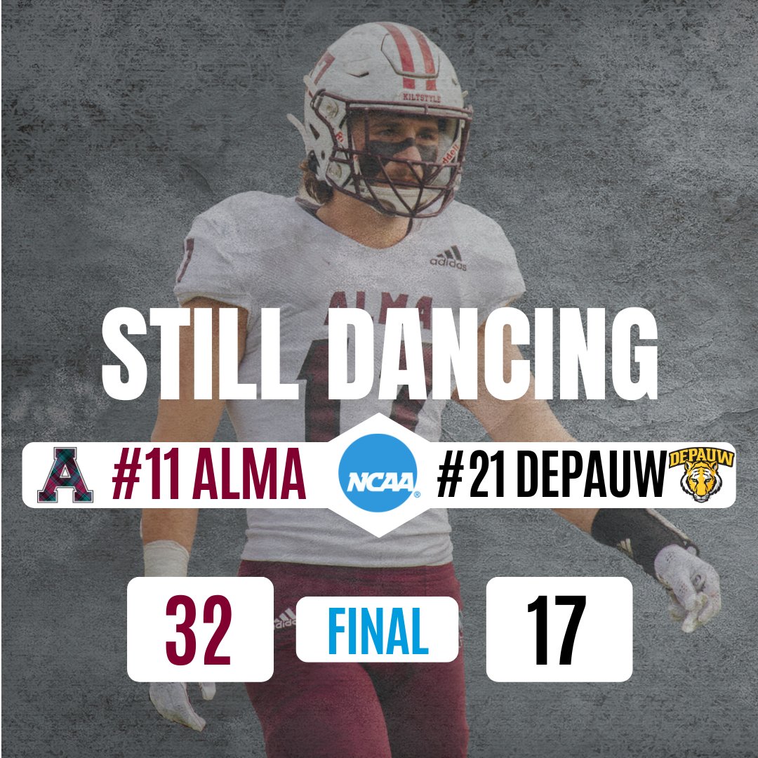 STILL DANCING!! #SCOTSWIN

Football downs DePauw to advance to the second round of the NCAA Division III Football Tournament!