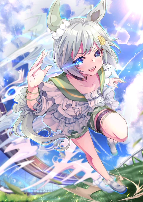 #再掲したらフォロワーが増えるらしい ウンスちゃん手直しした