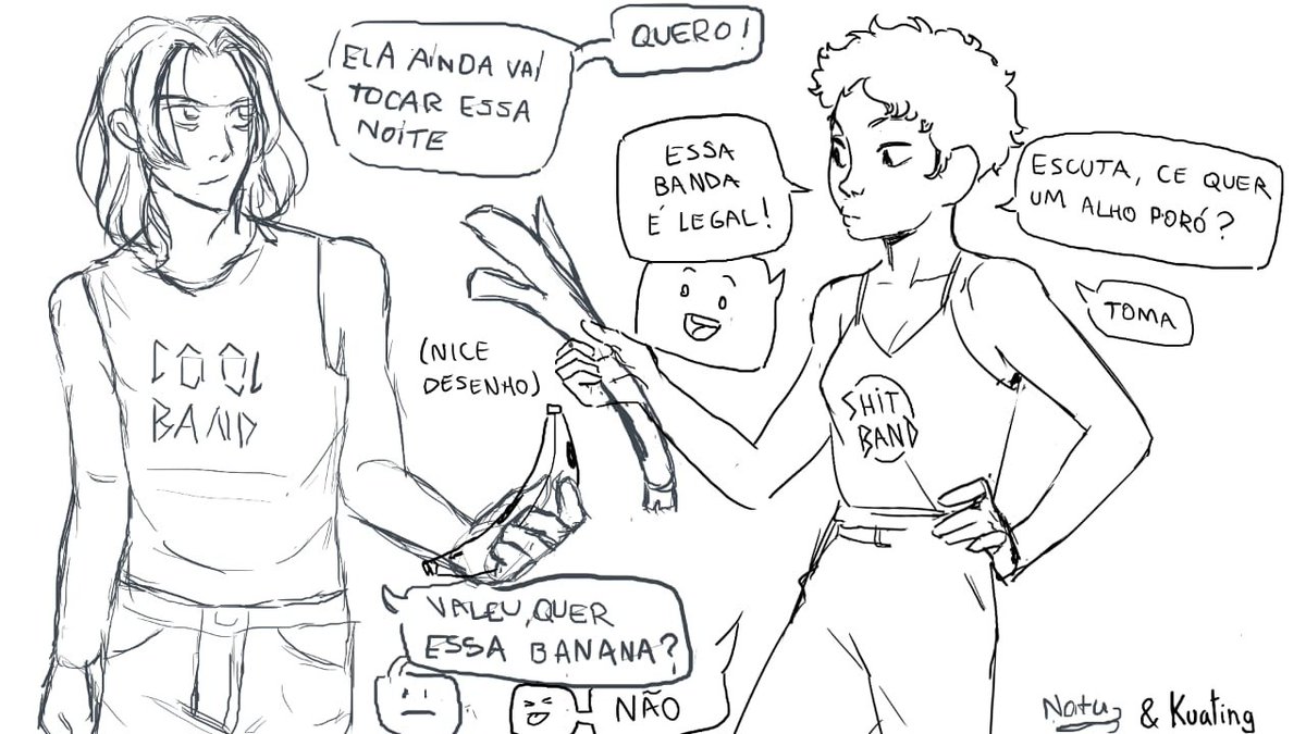 Kuating's tweet image. Sessões de magma com a maravilhosa @guaranatu 
Temos aí uma lore se formando aparentemente kkkkkk