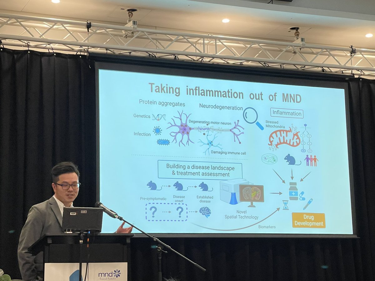 turnerMNDlab's tweet image. Fantastic big ideas presentations from our enthusuastic #MND #ALS research team at the Aus NZ MND Symposium in Wollongong. New treatment angles harnessing cell recycling, antioxidant defence and inflammation generously funded by @MND_RIA @FightMND Great conference! #ANZMNDSym2023