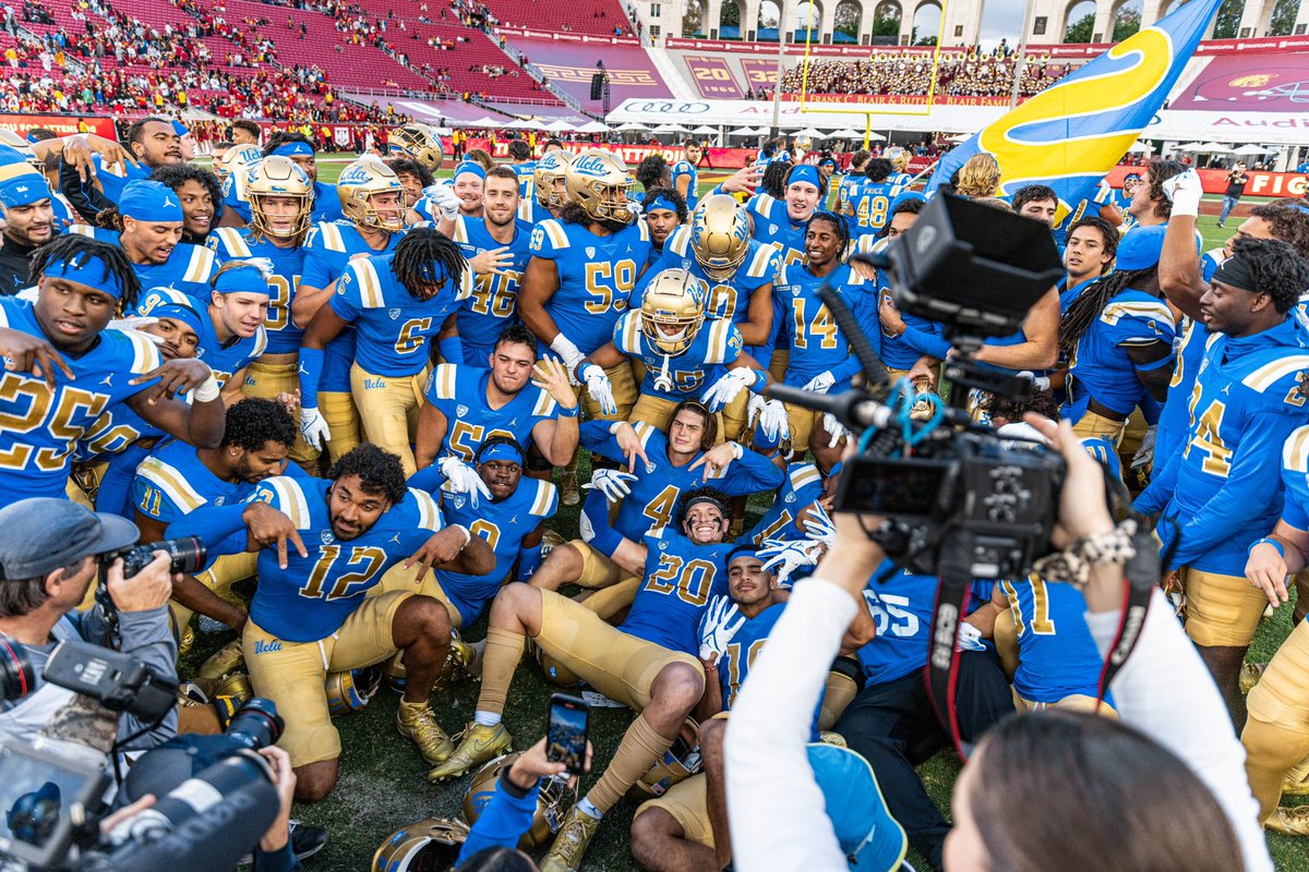 UCLAFootball's tweet image. good 4 u(cla)
