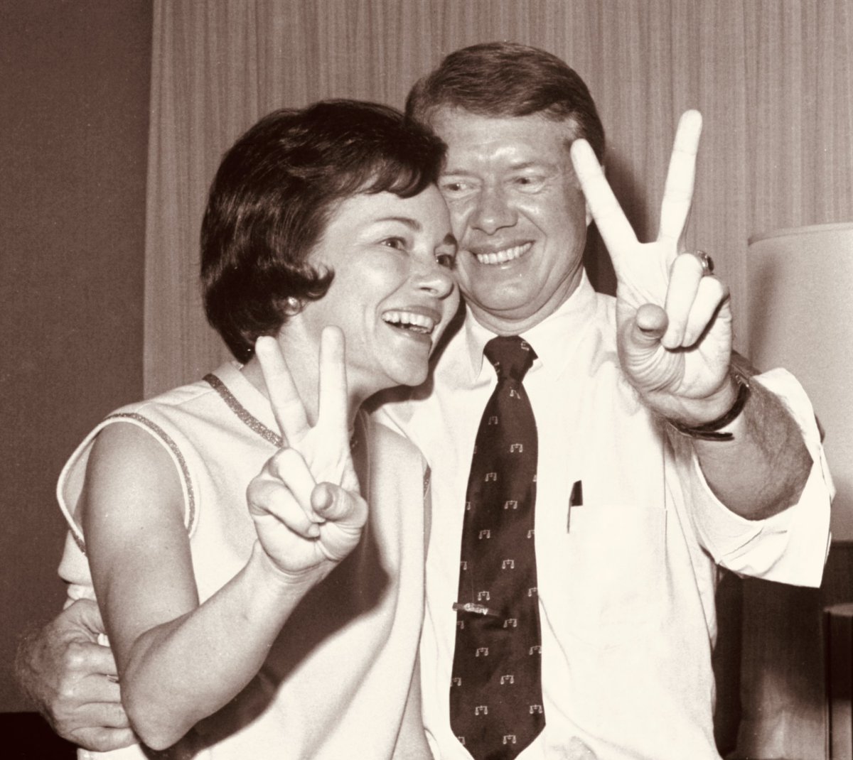 “Blessed are the peacemakers…” Love and prayers for former First Lady, #RosalynnCarter, and former President, #JimmyCarter.