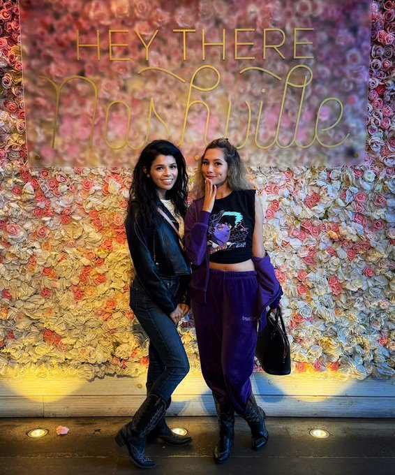 Having so much fun celebrating my birthday in Nashville with @QueenBanksie 🥰🥰 https://t.co/SMjVxGBHC