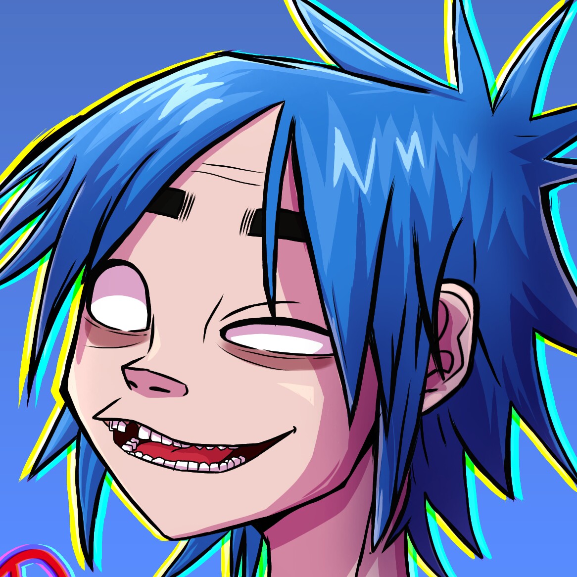 aizakxy_77's tweet photo. 2-D de la Banda #Gorillaz
He estado regresando en el tiempo  escuchando sus canciones que me  gustaban y me llegó la motivación de dibujar los personajes, iniciando con el vocalista

#digitalart #dibujodigital #art #Gorillazfanart #gorilaz2d #2dart #2d #feelfood #dibujo #fanart https://t.co/9LZCWwpVxl