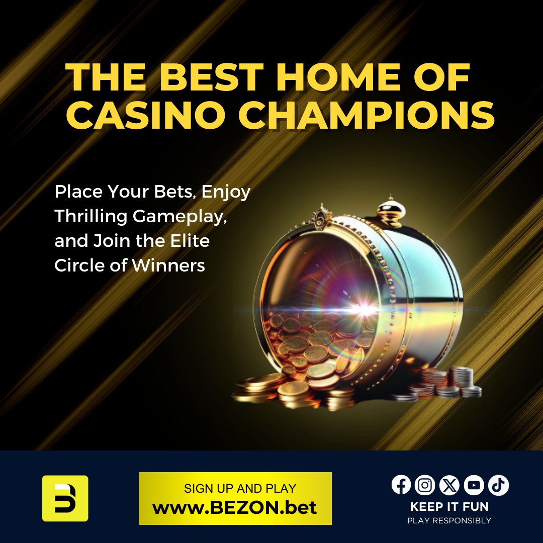 Bezon_Official's tweet photo. 🏆 Bezon - Where Champions Play and Win! 🎰
✨ Join the winning league now! 🚀🌟
👉🅑🅔🅩🅞🅝.🅑🅔🅣
.
.
.
#Bezon #Bezonplayforfun #game #gamer #OnlineGames #Games #bingo #slots #crypto #usdtether #slotgames #baccarat https://t.co/4rcaT8aWRj