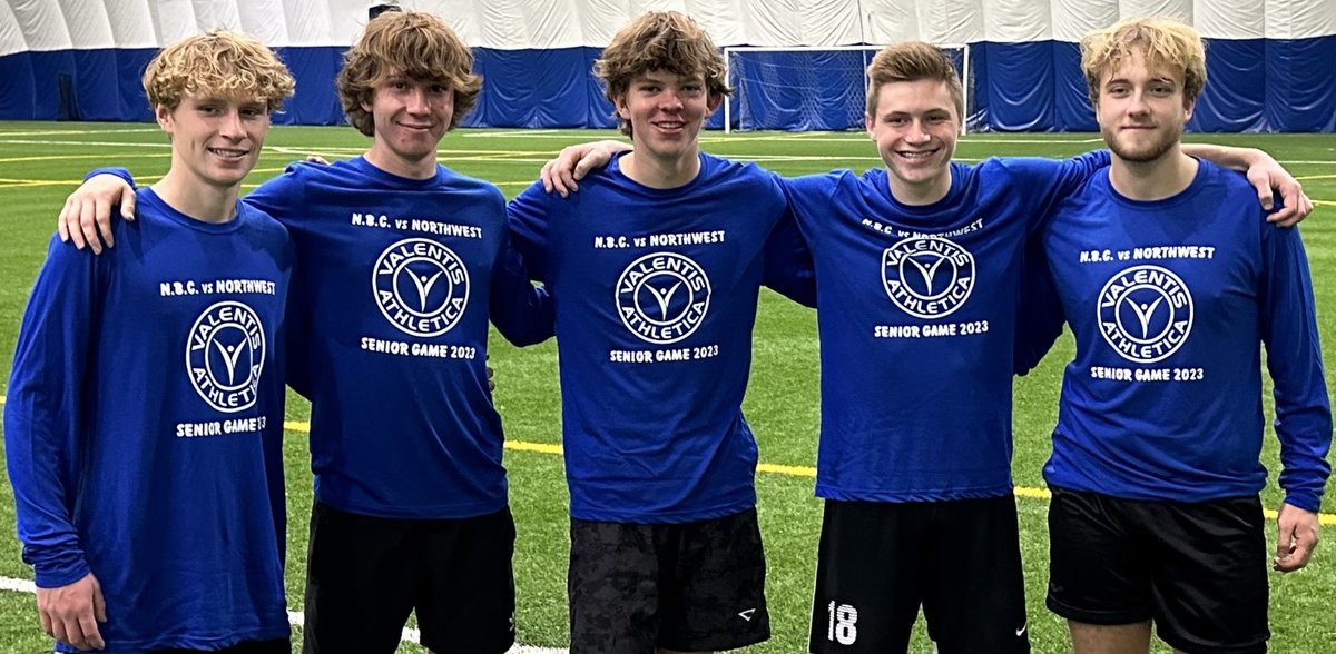 Thank you Valentis Athletica for hosting the 2023 NBC vs Northwest Senior Game.  Well done to all participants! Sam Reinhart, Mark Semro, Sam Patterson, Gibson Briggs, &amp; Gavin Justus ⁦<a href="/eagles_tc/">Toledo Christian Eagles Athletics</a>⁩ ⁦<a href="/toledoeagles/">Toledo Christian</a>⁩