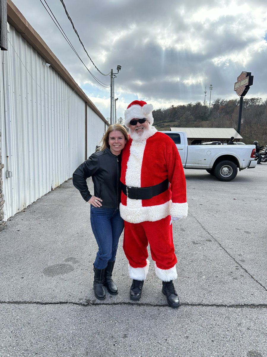 Great ride today for the Christmas Basket with Boswell Harley Davidson! We are glad to be a leading supporter with Boswell’s. #wolfpacklawyers #boswellharley #philgeorges