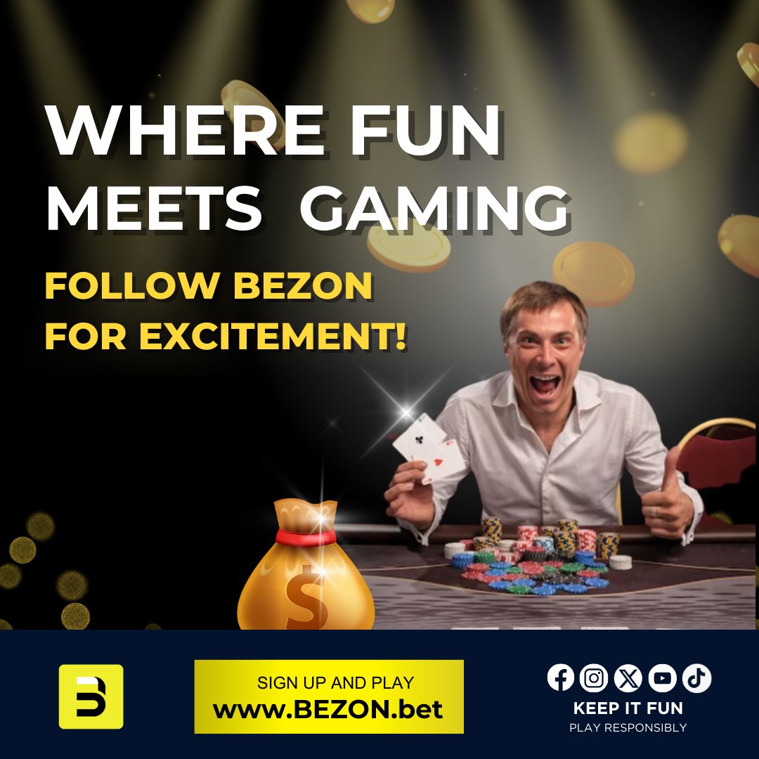 Bezon_Official's tweet photo. 🌟 Dive into the world of Bezon and unlock endless fun! 🎮
✨ Play here, where every moment is a new adventure. ✨
🚀Join the fun-filled journey today! 🕹️
👉🅑🅔🅩🅞🅝.🅑🅔🅣
🔞 18+ Only. Play responsibly.
.
.
.
#Bezon #Bezonplayforfun #gamer #OnlineGames #Games #bingo #usdt https://t.co/U1IROiF37P