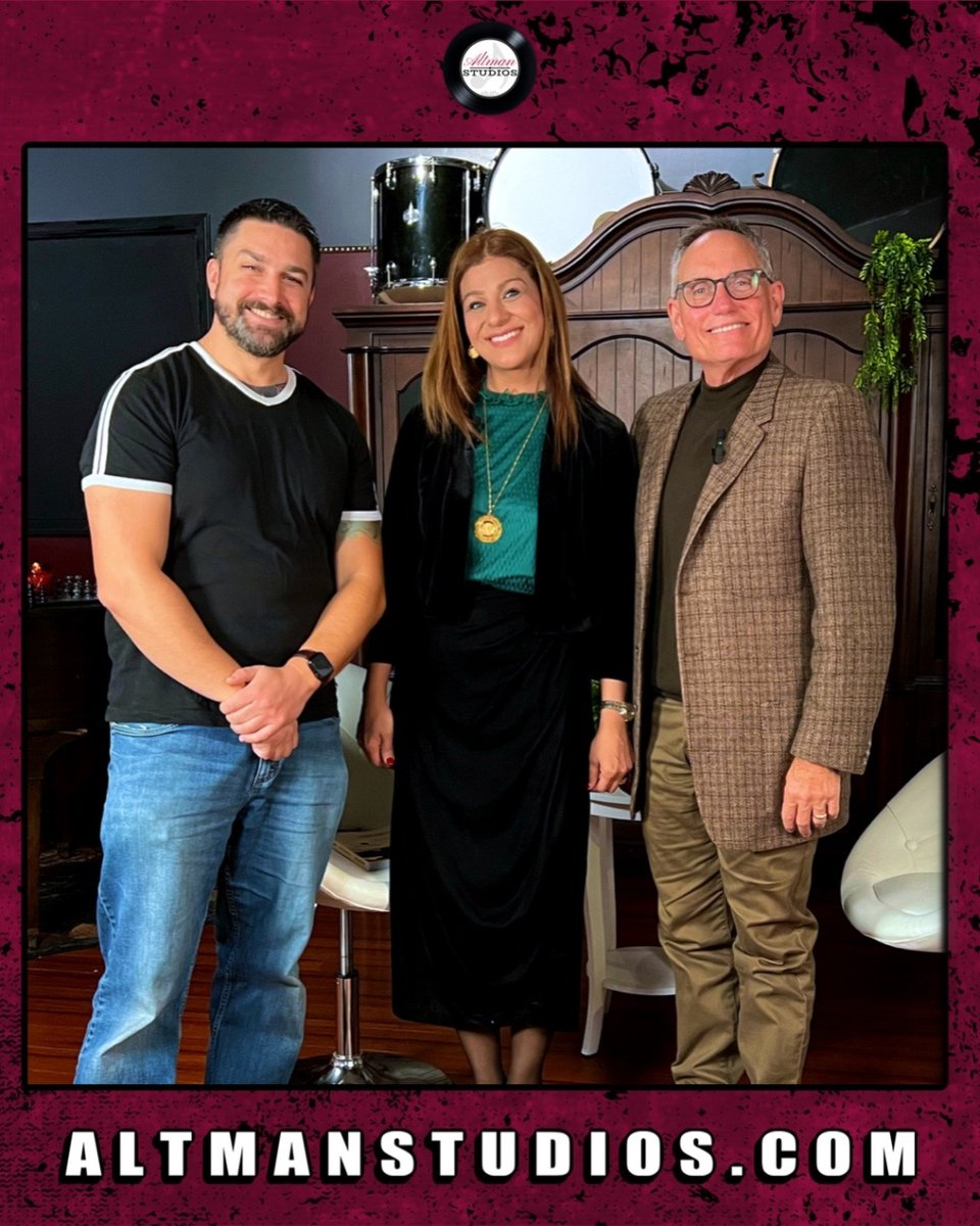 Today’s video shoot with author Nesrin Eltawil and radio personality James Carey! Nesrin is a teacher and counselor with a heart of gold who has written on the subject of divorce and family healing after divorce. Thank you Nesrin! We need more healers in our world!