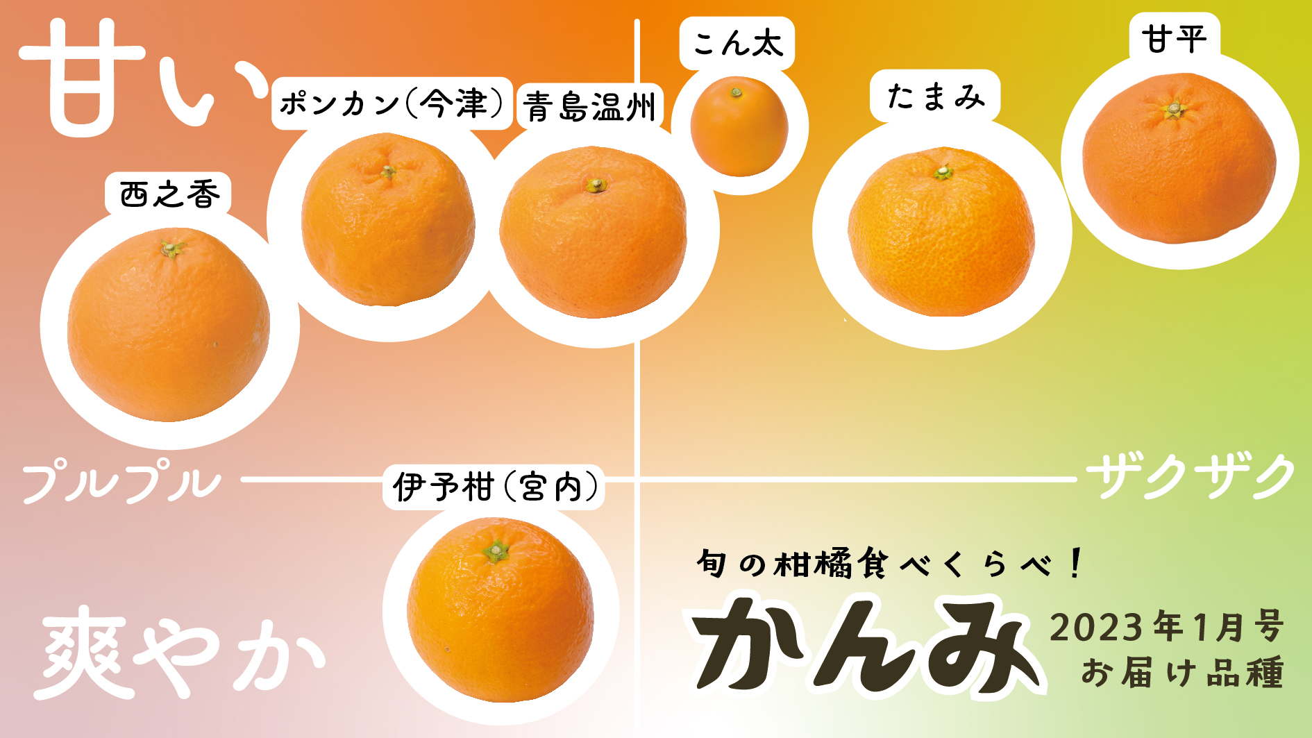 みかん100種届くサブスク｜かんみ (@KANMIofficial) / X