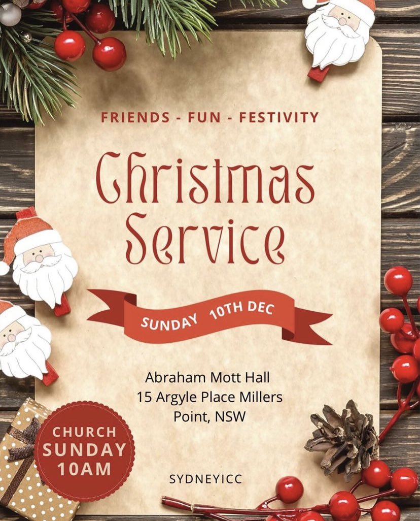 Syd.Int.Christian.Church tweet media