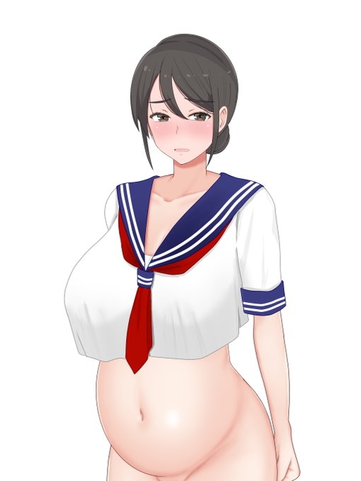 å°ºã®éœåã§ããã«ãªã£ãã»ãŒã©ãŒæããè
¹ã·ãŒã³ããåç¥ãæ°äœé
ä¿¡éå§ãããŸãããåºå®ãã€ã«ãªã³ã¯ããã®ã§èŠãŠã!åºå®ãã€ã®R18çã¯pixivã«ãA schoolgirl uniform of a pregnant mom who was rejected in this work.Follow me if you like!