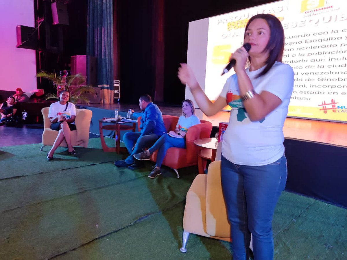 Haciendo conciencia patria para fomentar el sentido de pertenencia, y que no ocurra con nuestra muchachada lo que nos pasó a nosotros, crecimos bajo una sombra de una zona en reclamación
<a href="/laredhistoria/">Red de Historia Memoria y Patrimonio</a> 
<a href="/Centro_SBolivar/">Centro de Estudios Simón Bolívar</a> 
#ElEsequiboEsDeVenezuela 
#ElEsequiboEsNuestro