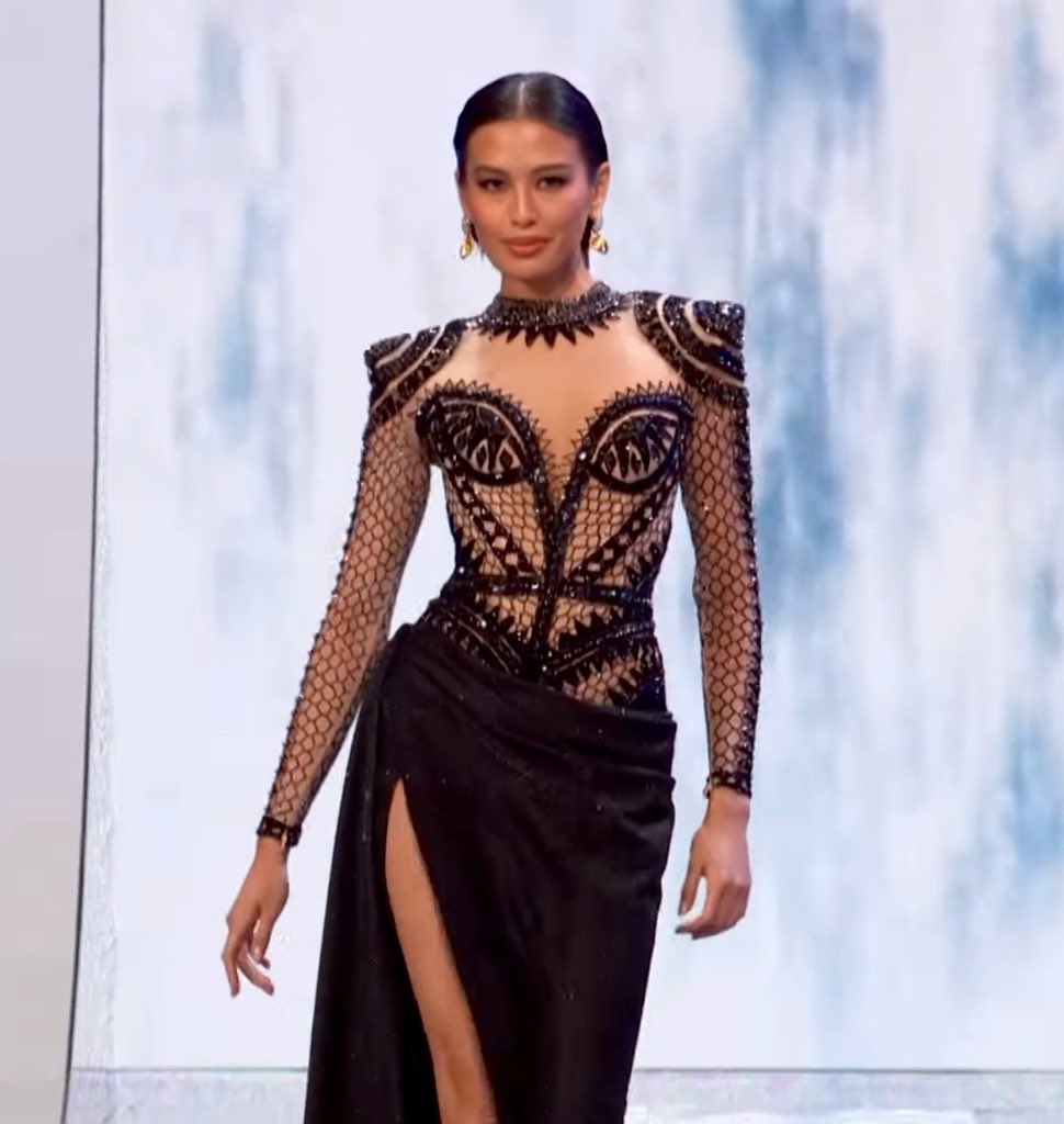 i’m sory but this? this is top 5 material. #MissUniverse2023