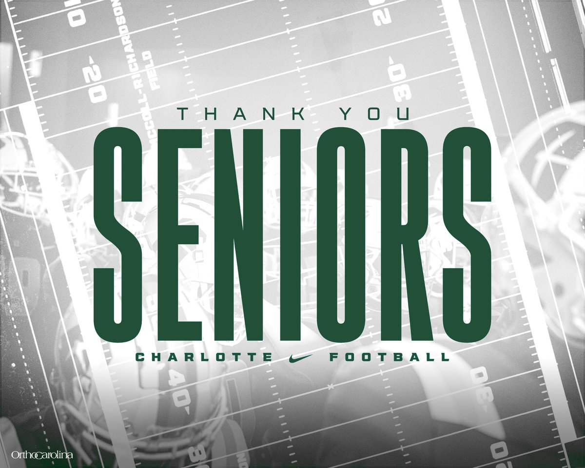 CharlotteFTBL's tweet photo. Thank you for the memories Seniors

#BadCompany⛏️ | #AmericanPower https://t.co/wmpTQ62Sgs