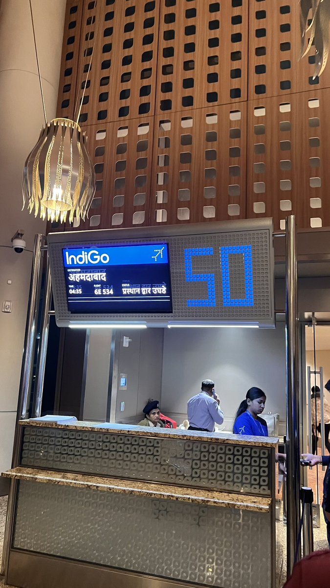 CricSamraj's tweet photo. Talk about perfect timing! Virat smashes his 50th ODI century while I take my 50th flight of the year on #FlightNo 6E534 with @IndiGo6E! Boarding through gate number 50, let's turn this final match into a celebration, rooting for India all the way! #ChakdeIndia πππ« #CWC23 #WorldCup2023 #IndiaVsAustralia