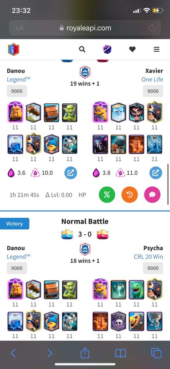 20 win au gr evo 😮‍💨😌!!! comme quoi c’est toujours possible avec une autre evo que chevalier ou archers 😂
Merci à <a href="/King_Kong_CR/">King Kong</a> au passage pour l’aide en voc❤️❤️