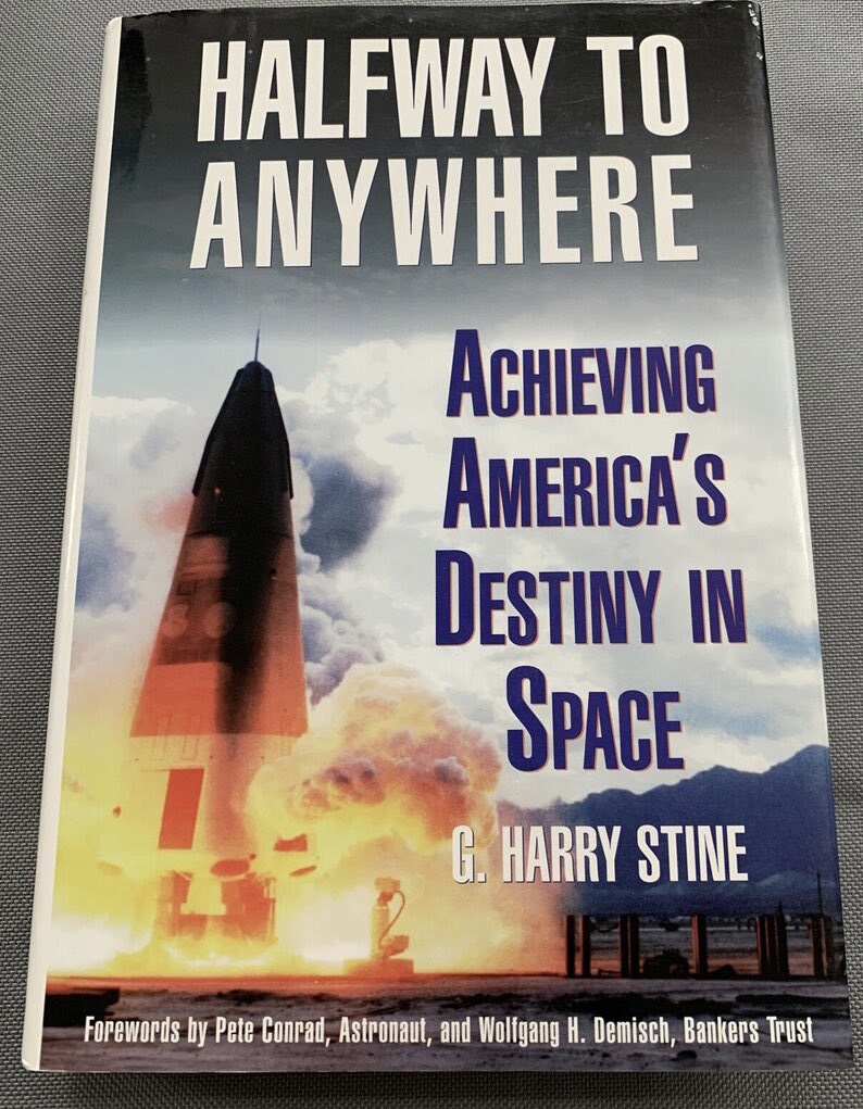 MBluczech's tweet image. Why do I love Starship?
“Halfway to anywhere” from 30 years ago spells it out.
Until now space travel was done using “missiles”
Single-use pieces of “ammunition,” that self-destructed leaving very little for next trip
A reusable space SHIP changes everything.