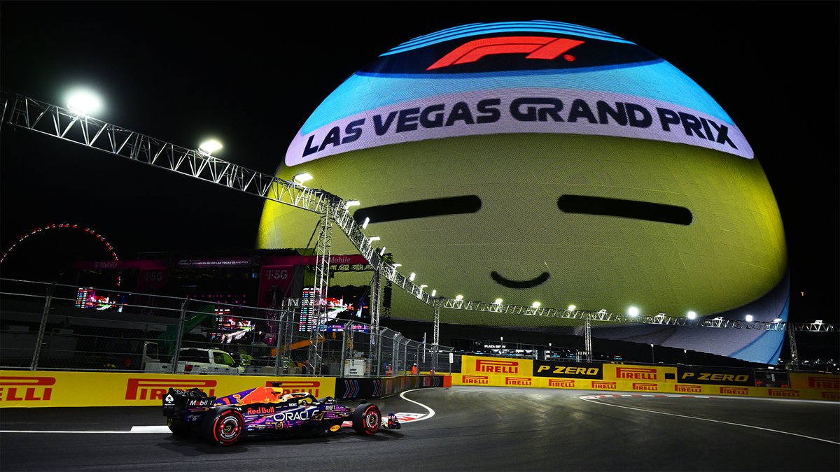 Blink and you'll miss the RB19, <a href="/SphereVegas/">Sphere</a> 😘