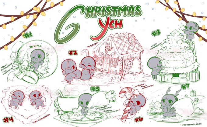 Merry chrimas YCH in the works too >:)