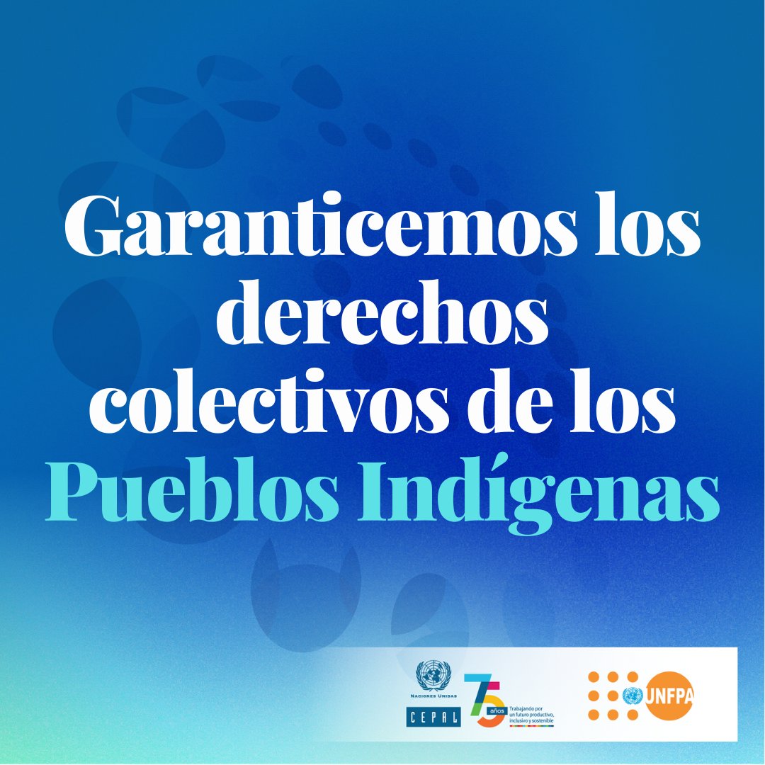 En el #ConsensodeMontevideo se expresa la voluntad y el compromiso de los Estados en seguir trabajando a favor de la implementación de los derechos de los #pueblosindigenas, para ofrecerle una vida digna, de igualdad, inclusión y respeto.