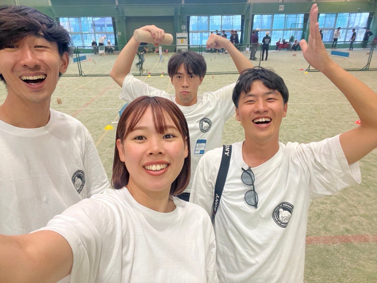 pushup346's tweet photo. 〜モルック新潟大会〜

『腕ちゃんず』で参戦してきました！
(11/3,4)

終始楽しい、ブシャー⛲️なモルックができました🫠
観光からモルックまでしっかりできたええ旅で、みんなナイス！

大会関係者の皆様、ありがとうございました😊 https://t.co/TGRozpW9r6